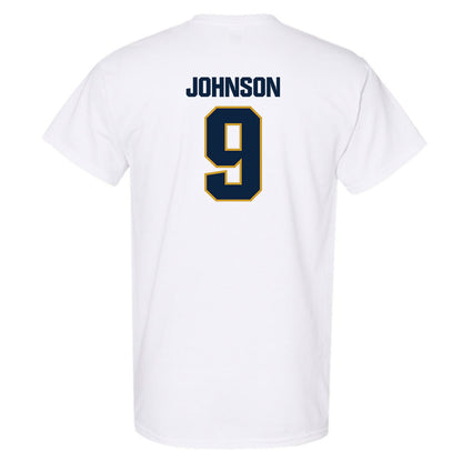 Notre Dame - NCAA Football : Brauntae Johnson - Sports Shersey T-Shirt-1