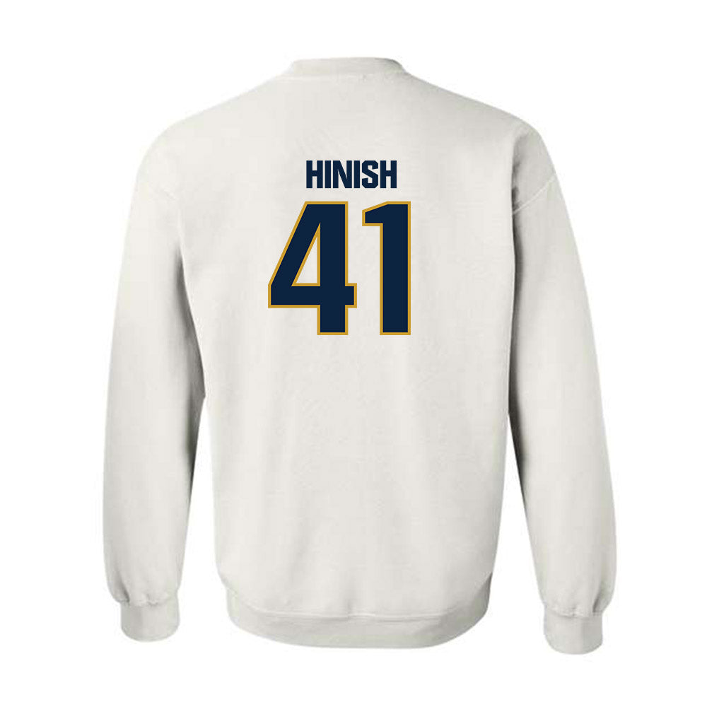 Notre Dame - NCAA Football : Donovan Hinish - Sports Shersey Crewneck Sweatshirt-1