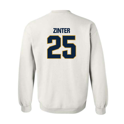 Notre Dame - NCAA Football : Preston Zinter - Sports Shersey Crewneck Sweatshirt-1