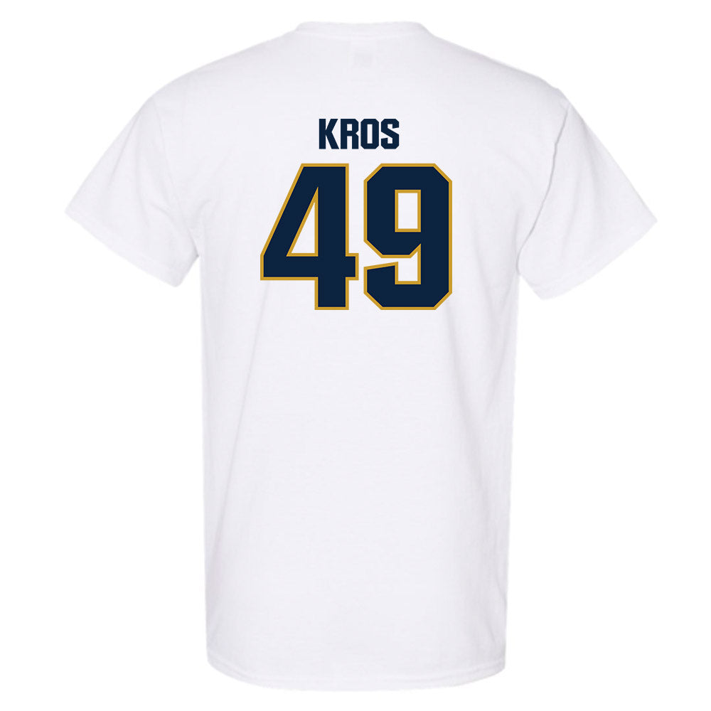 Notre Dame - NCAA Football : Andrew Kros - Sports Shersey T-Shirt-1
