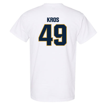 Notre Dame - NCAA Football : Andrew Kros - Sports Shersey T-Shirt-1