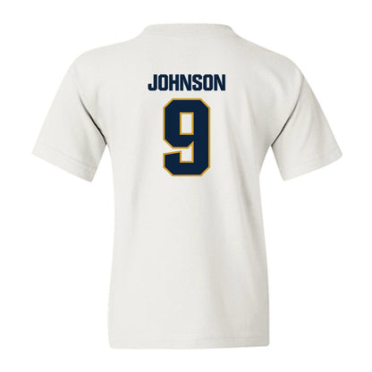 Notre Dame - NCAA Football : Brauntae Johnson - Sports Shersey Youth T-Shirt-1