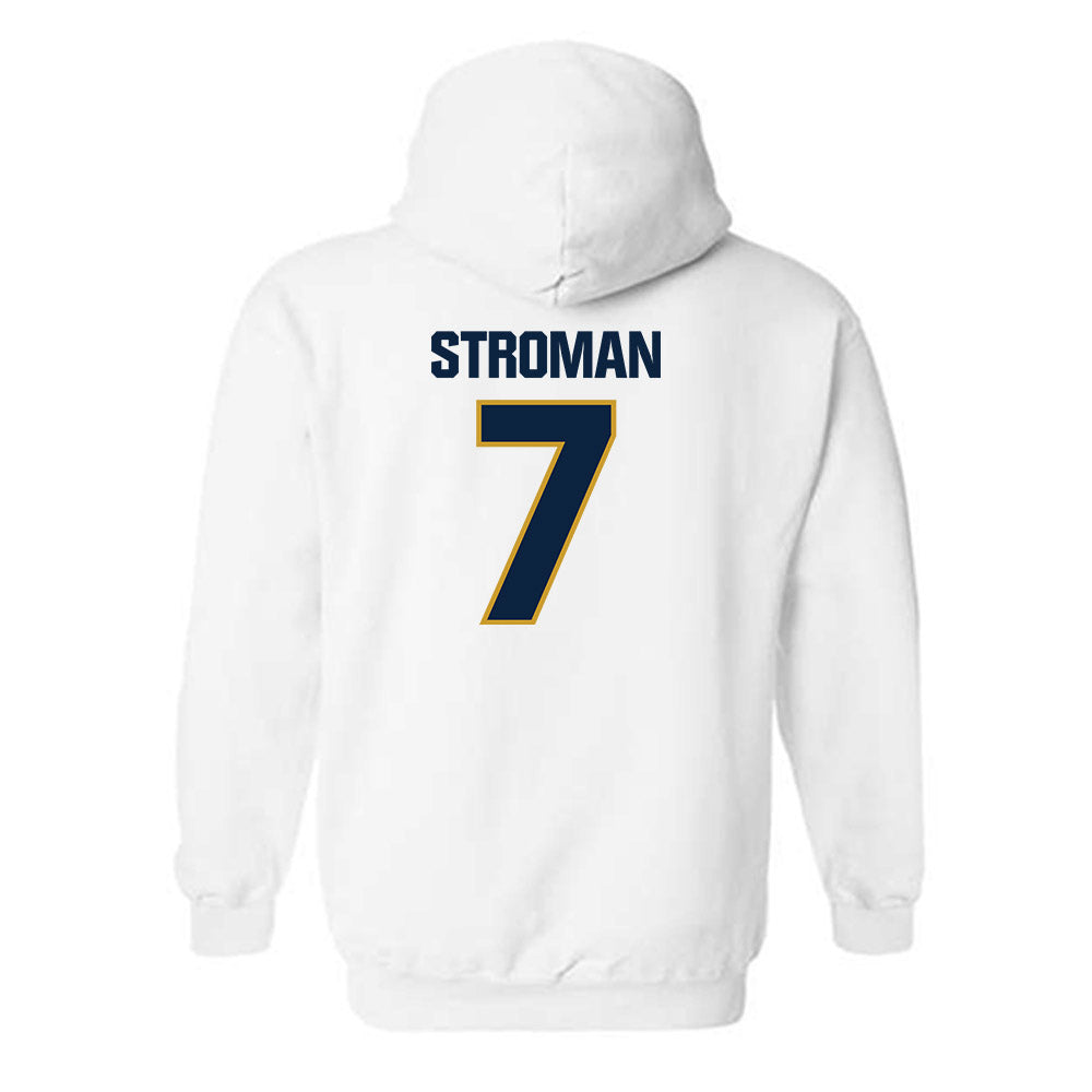 Notre Dame - NCAA Football : Jalen Stroman - Sports Shersey Hooded Sweatshirt-1