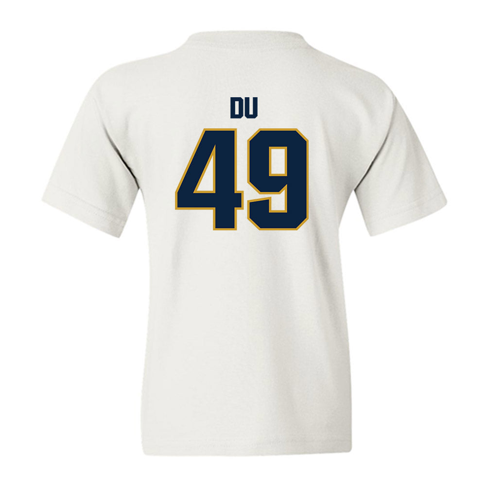 Notre Dame - NCAA Football : Charles Du - Sports Shersey Youth T-Shirt-1