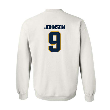 Notre Dame - NCAA Football : Brauntae Johnson - Sports Shersey Crewneck Sweatshirt-1