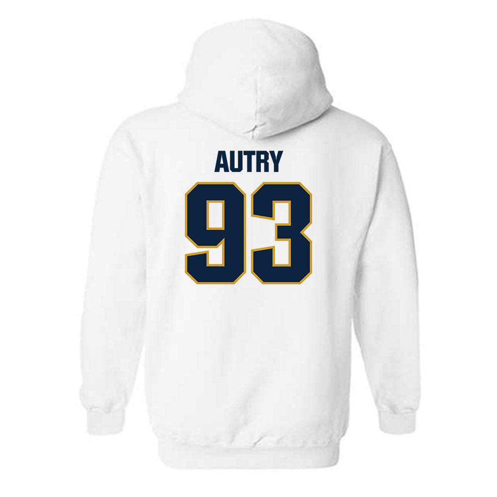 Notre Dame - NCAA Football : Quentin Autry - Sports Shersey Hooded Sweatshirt