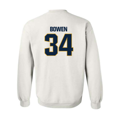 Notre Dame - NCAA Football : Drayk Bowen - Sports Shersey Crewneck Sweatshirt-1