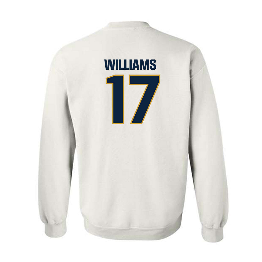 Notre Dame - NCAA Football : Cam Williams - Sports Shersey Crewneck Sweatshirt-1