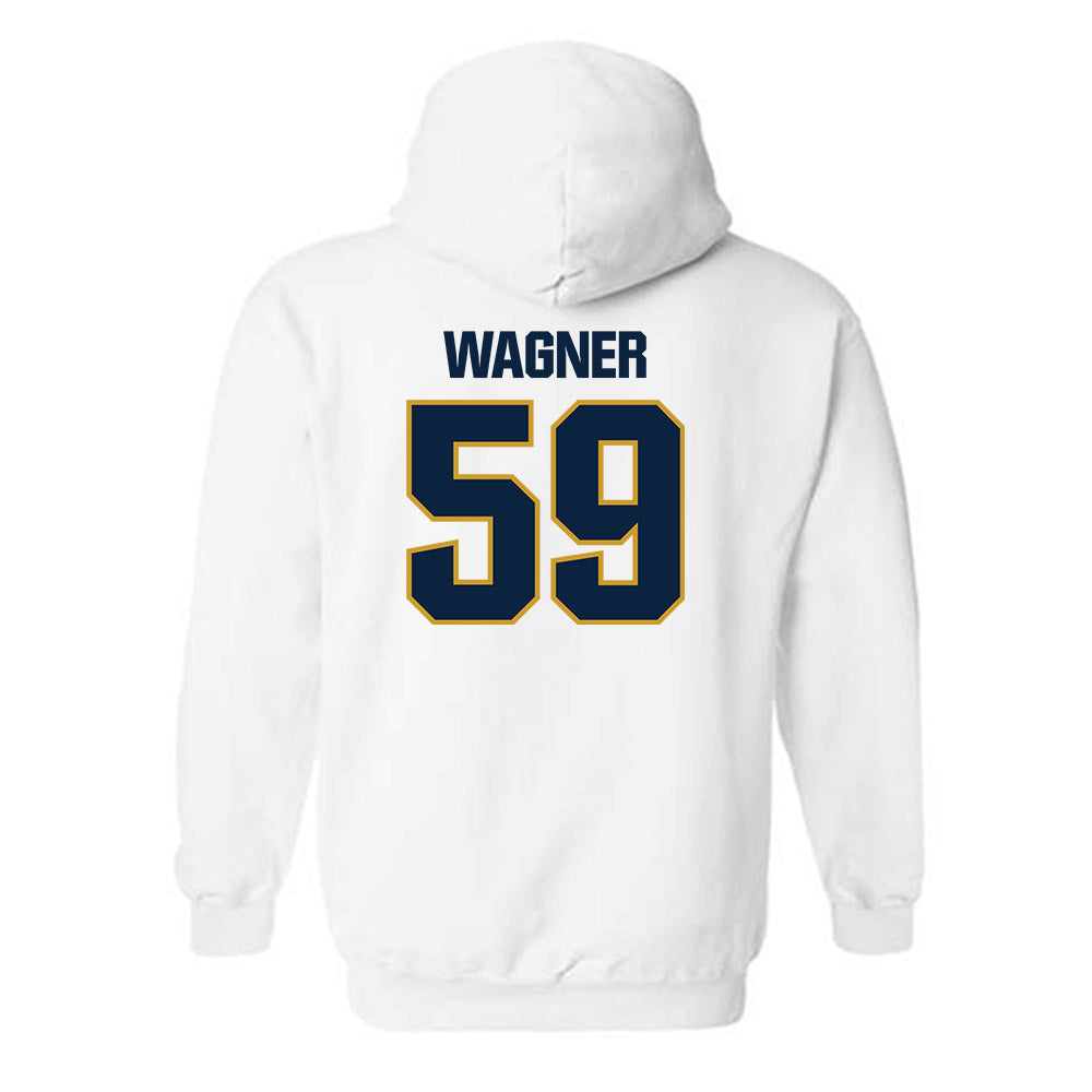 Notre Dame - NCAA Football : Aamil Wagner - Sports Shersey Hooded Sweatshirt-1