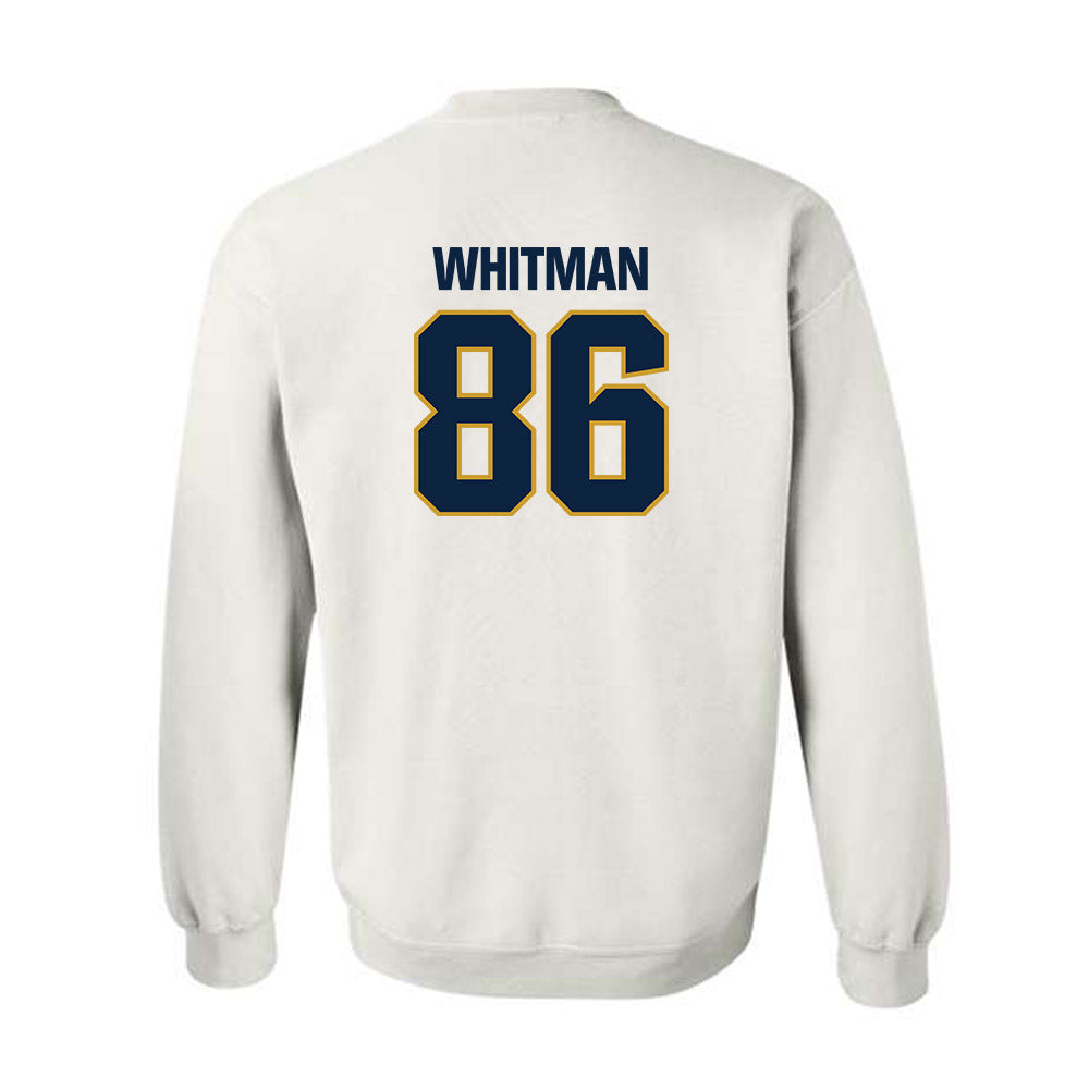 Notre Dame - NCAA Football : Alex Whitman - Sports Shersey Crewneck Sweatshirt-1