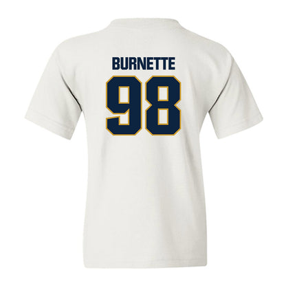 Notre Dame - NCAA Football : Noah Burnette - Sports Shersey Youth T-Shirt-1