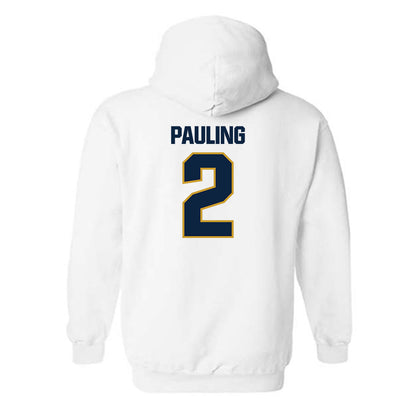 Notre Dame - NCAA Football : William Pauling - Sports Shersey Hooded Sweatshirt-1
