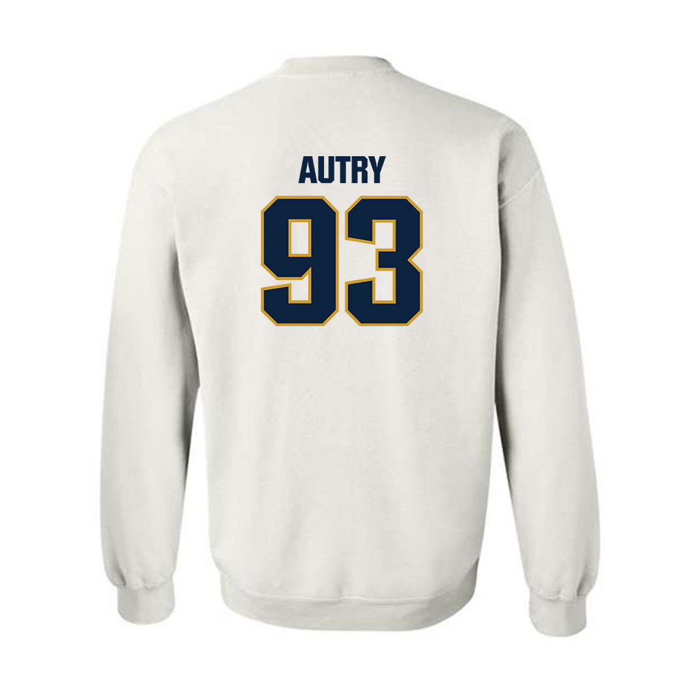 Notre Dame - NCAA Football : Quentin Autry - Sports Shersey Crewneck Sweatshirt