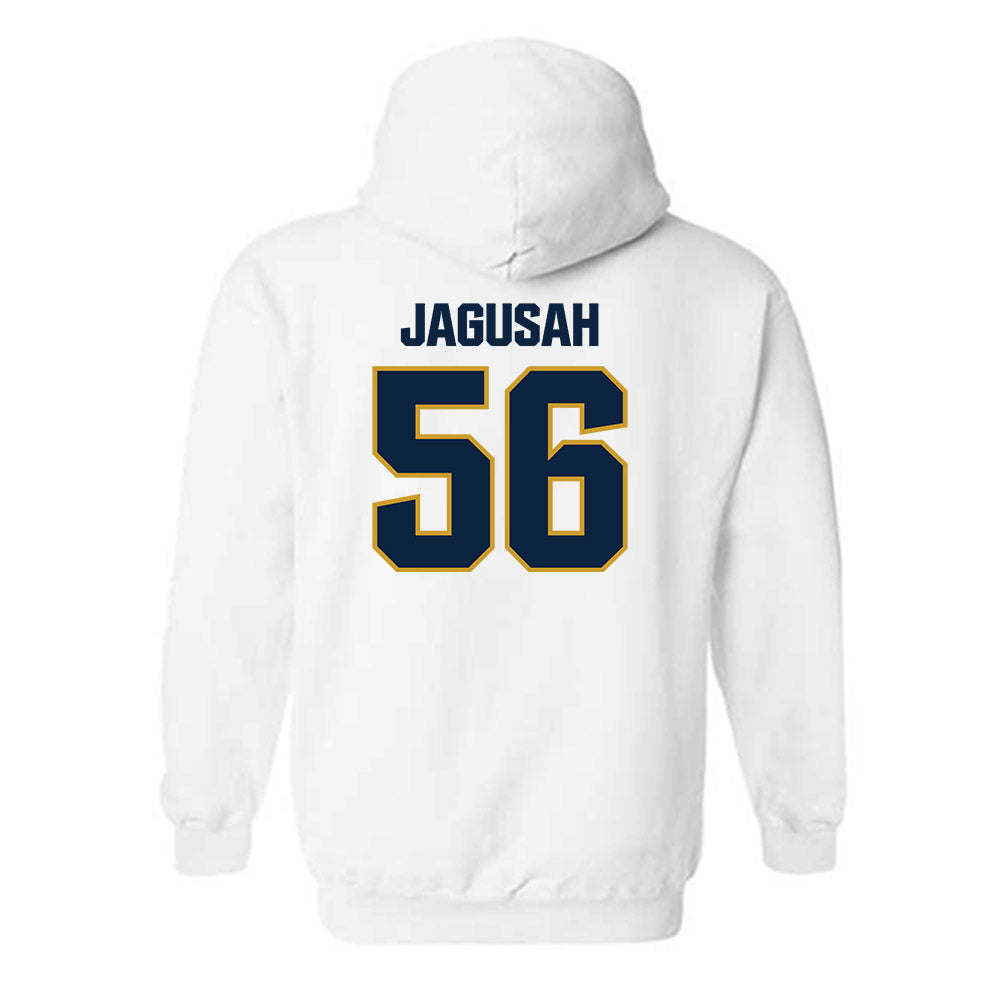 Notre Dame - NCAA Football : Charles Jagusah - Sports Shersey Hooded Sweatshirt-1