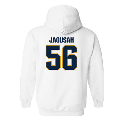 Notre Dame - NCAA Football : Charles Jagusah - Sports Shersey Hooded Sweatshirt-1