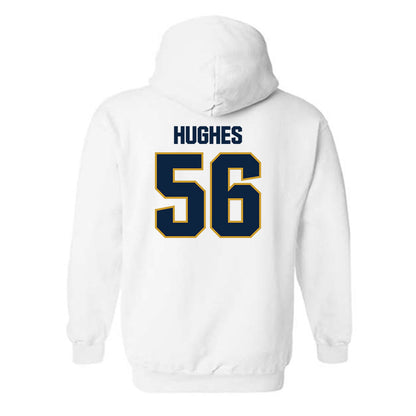 Notre Dame - NCAA Football : Elijah Hughes - Sports Shersey Hooded Sweatshirt-1