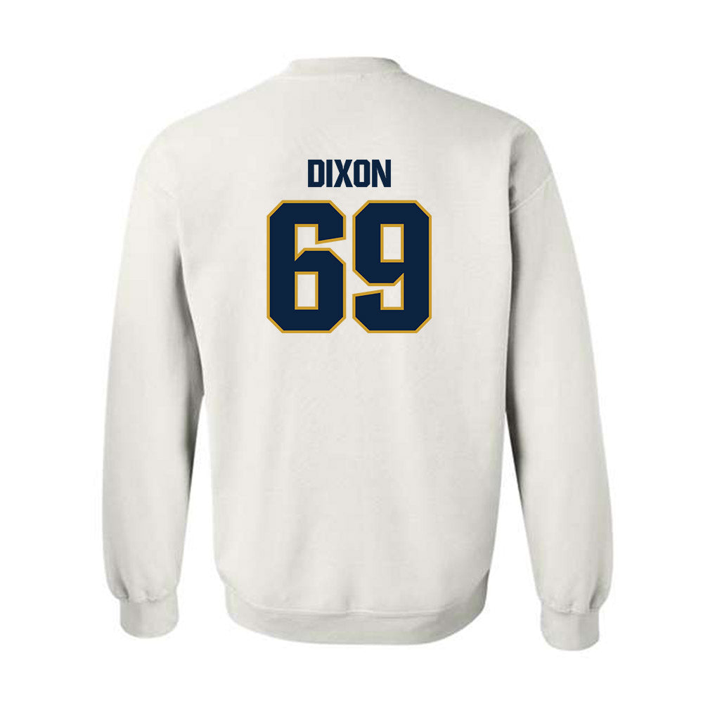 Notre Dame - NCAA Football : Davion Dixon - Sports Shersey Crewneck Sweatshirt