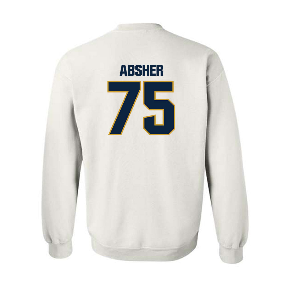 Notre Dame - NCAA Football : Sullivan Absher - Sports Shersey Crewneck Sweatshirt-1
