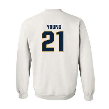 Notre Dame - NCAA Football : Kedren Young - Sports Shersey Crewneck Sweatshirt-1