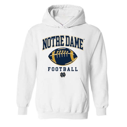 Notre Dame - NCAA Football : Cooper Flanagan - Sports Shersey Hooded Sweatshirt-0