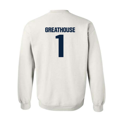 Notre Dame - NCAA Football : Jaden Greathouse - Sports Shersey Crewneck Sweatshirt-1