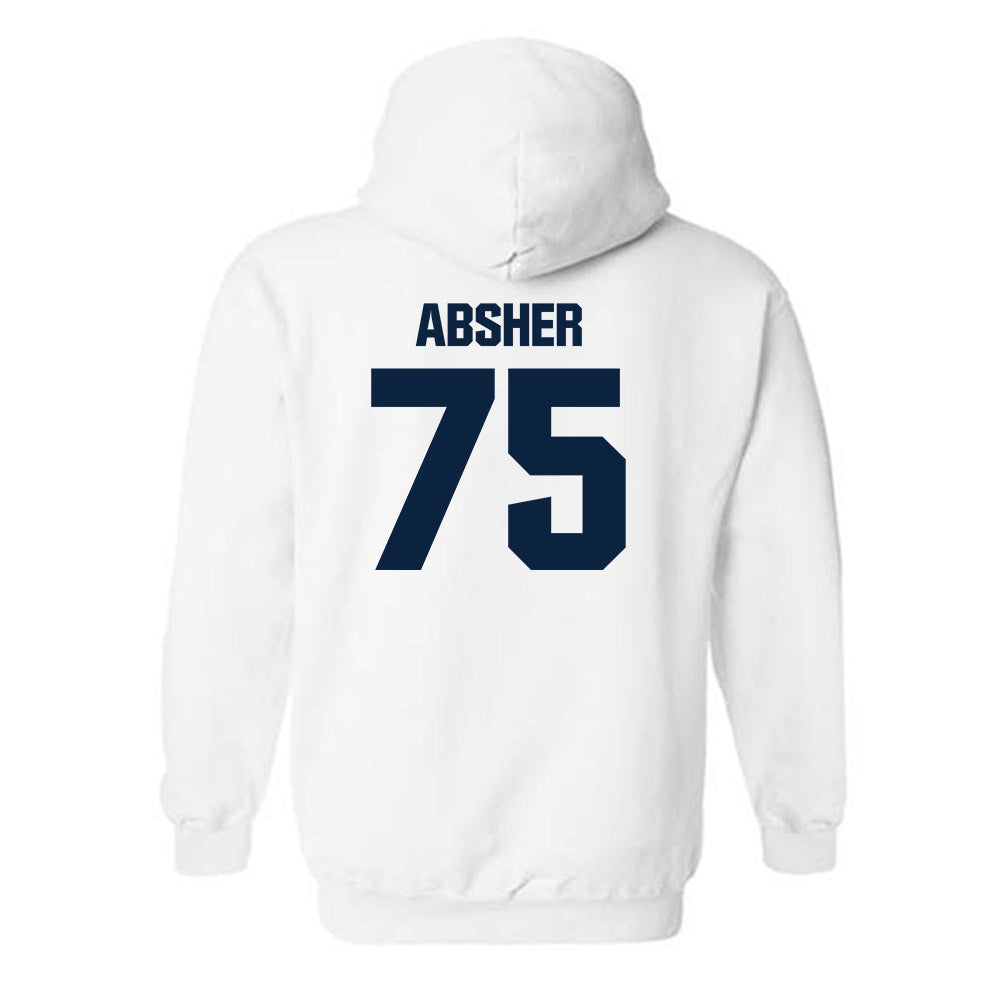 Notre Dame - NCAA Football : Sullivan Absher - Sports Shersey Hooded Sweatshirt-1
