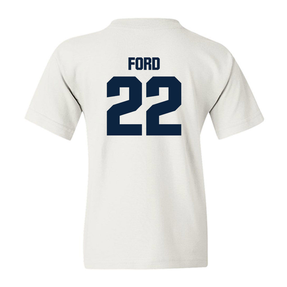 Notre Dame - NCAA Football : Devyn Ford - Sports Shersey Youth T-Shirt-1