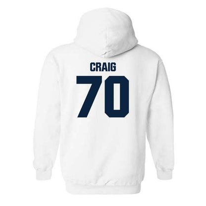 Notre Dame - NCAA Football : Ashton Craig - Sports Shersey Hooded Sweatshirt-1