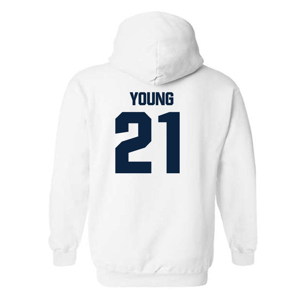 Notre Dame - NCAA Football : Kedren Young - Sports Shersey Hooded Sweatshirt-1
