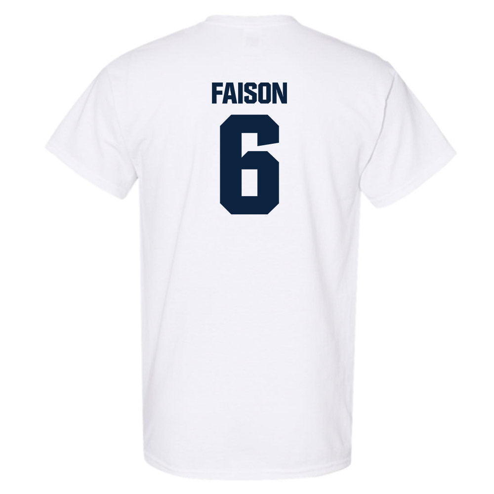 Notre Dame - NCAA Football : Jordan Faison - Sports Shersey T-Shirt-1