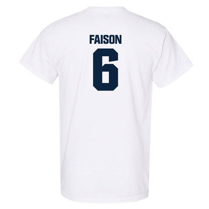 Notre Dame - NCAA Football : Jordan Faison - Sports Shersey T-Shirt-1