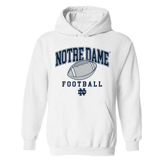 Notre Dame - NCAA Football : Eli Raridon - Sports Shersey Hooded Sweatshirt-0