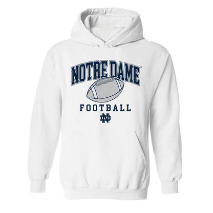 Notre Dame - NCAA Football : Donovan Hinish - Sports Shersey Hooded Sweatshirt-0