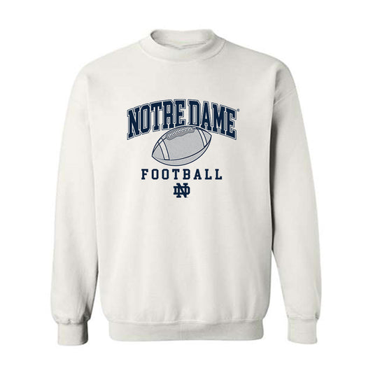 Notre Dame - NCAA Football : Peter Jones - Sports Shersey Crewneck Sweatshirt-0