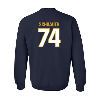 Notre Dame - NCAA Football : Billy Schrauth - Sports Shersey Crewneck Sweatshirt-1