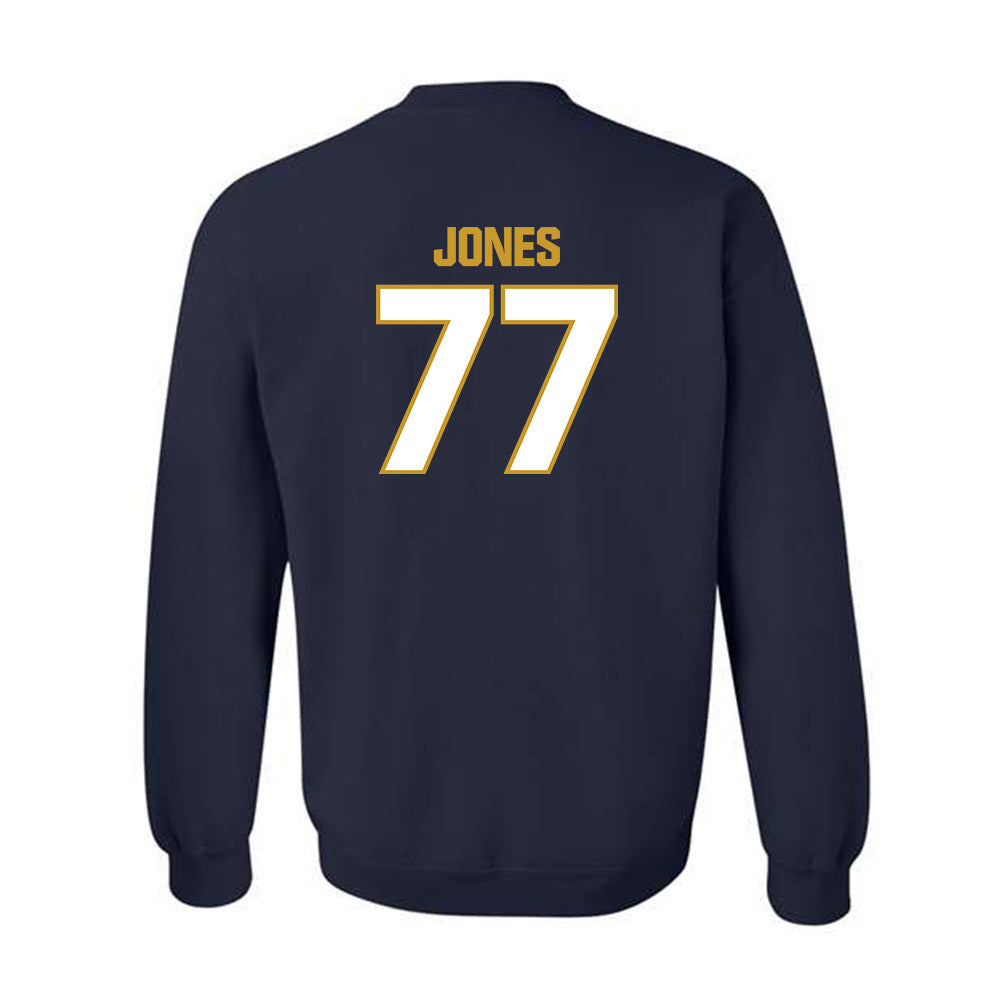 Notre Dame - NCAA Football : Peter Jones - Sports Shersey Crewneck Sweatshirt-1