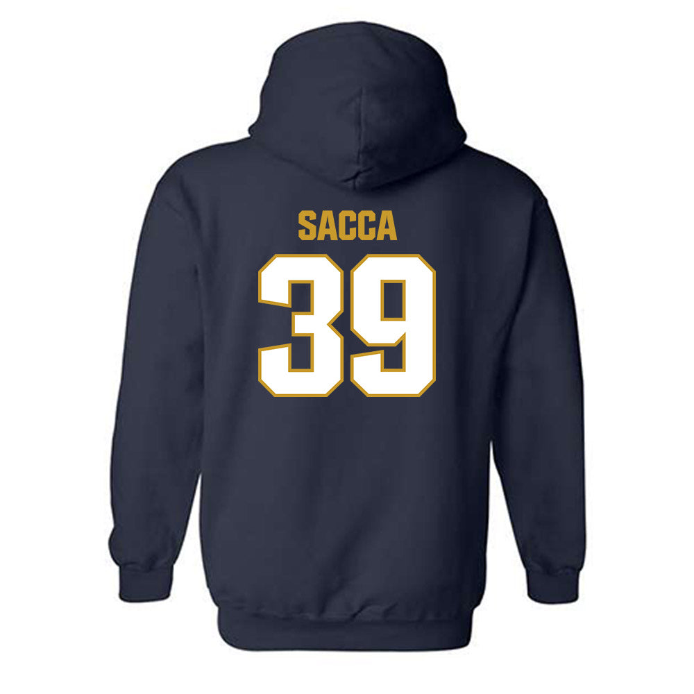 Notre Dame - NCAA Football : Anthony Sacca - Sports Shersey Hooded Sweatshirt-1