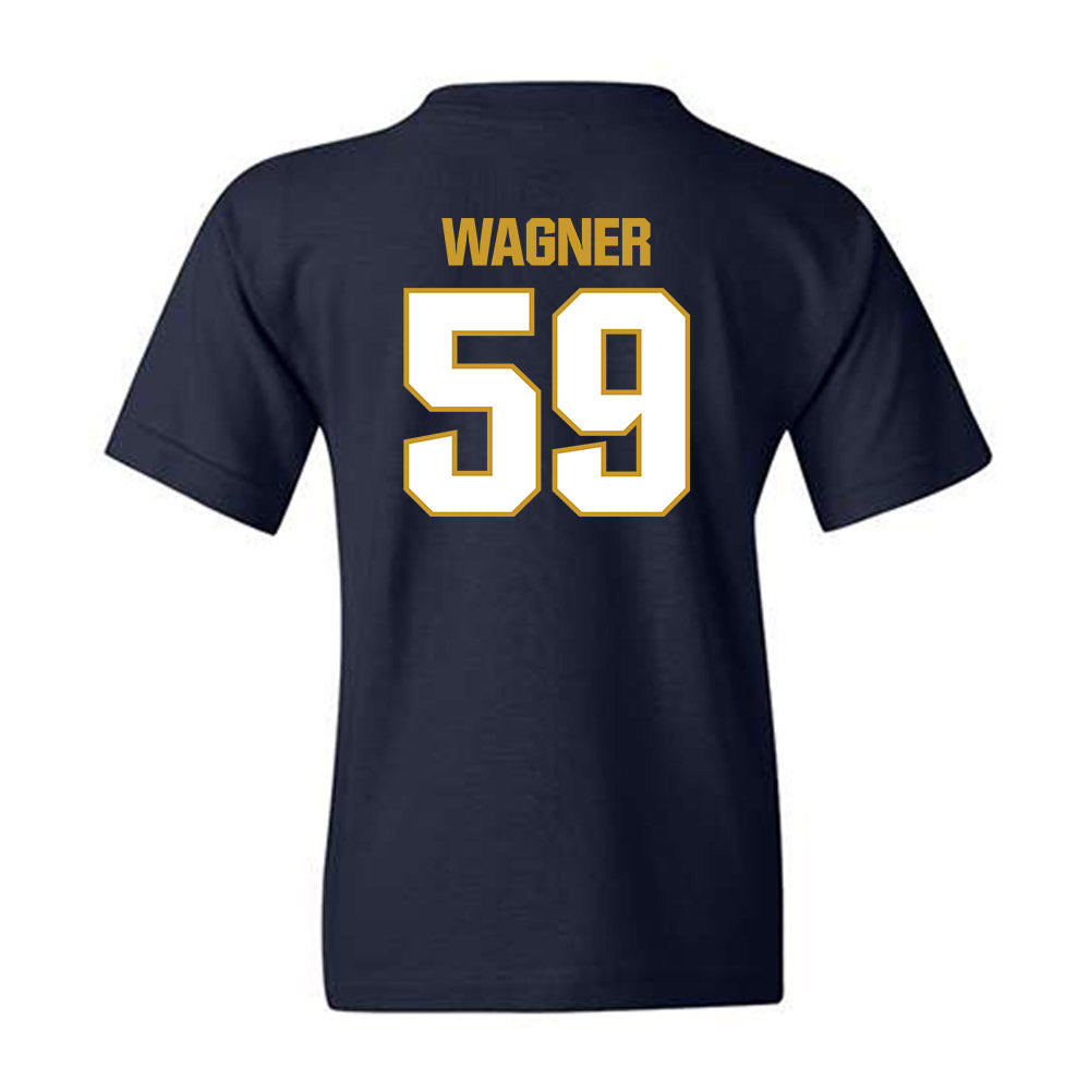 Notre Dame - NCAA Football : Aamil Wagner - Sports Shersey Youth T-Shirt-1