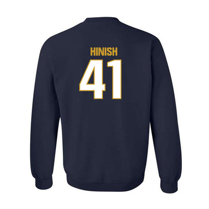 Notre Dame - NCAA Football : Donovan Hinish - Sports Shersey Crewneck Sweatshirt-1