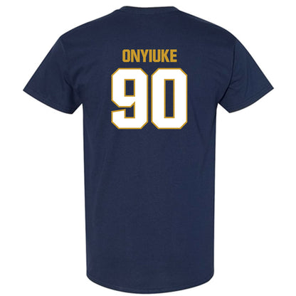 Notre Dame - NCAA Football : Kobi Onyiuke - Sports Shersey T-Shirt-1
