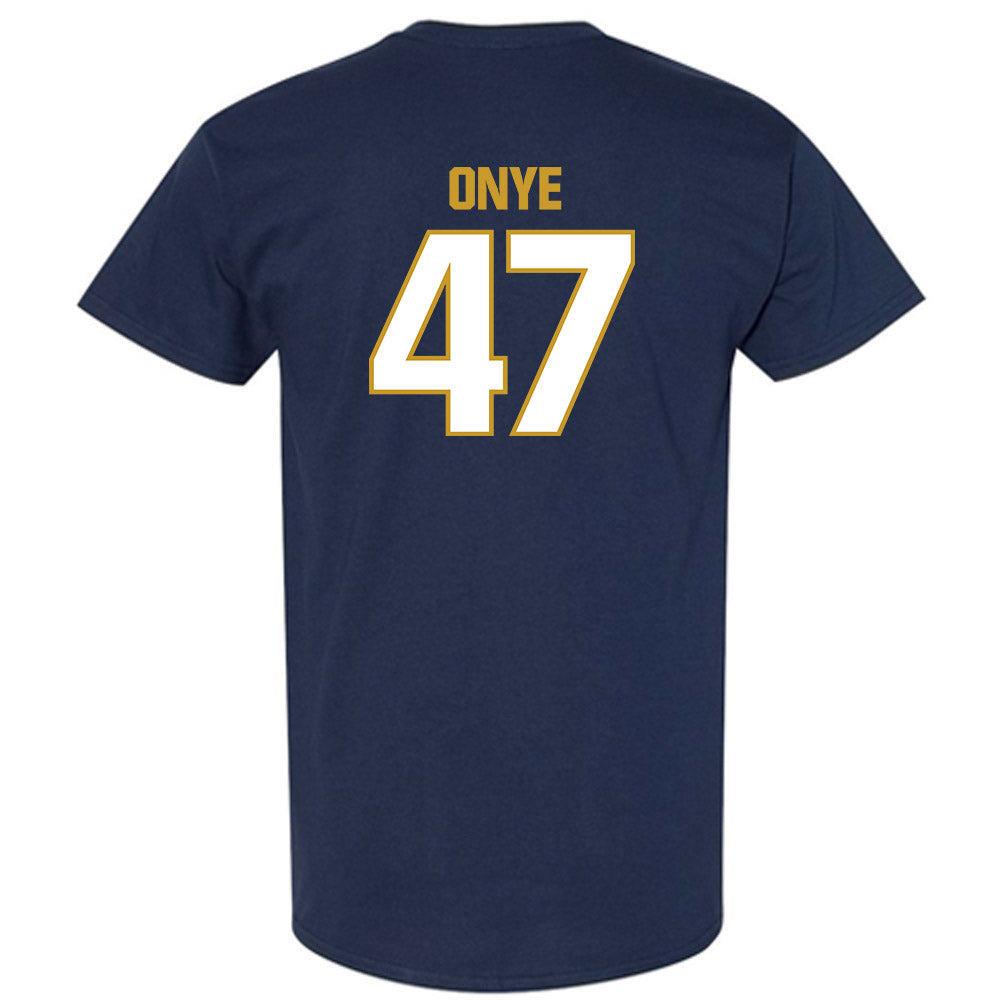 Notre Dame - NCAA Football : Jason Onye - Sports Shersey T-Shirt-1