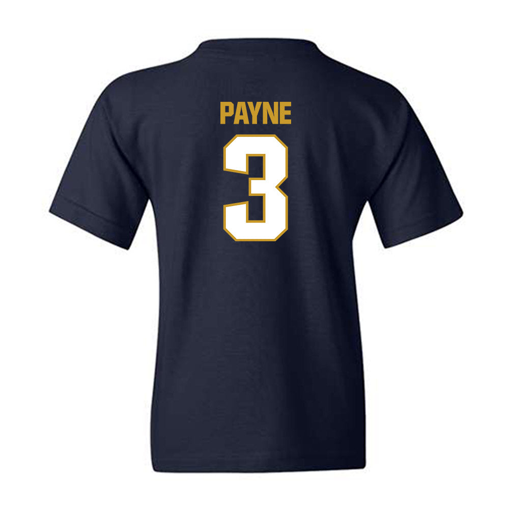 Notre Dame - NCAA Football : Gi'Bran Payne - Sports Shersey Youth T-Shirt-1