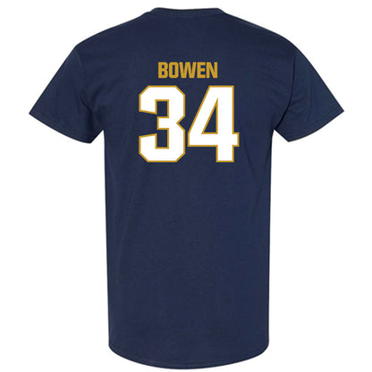 Notre Dame - NCAA Football : Drayk Bowen - Sports Shersey T-Shirt-1