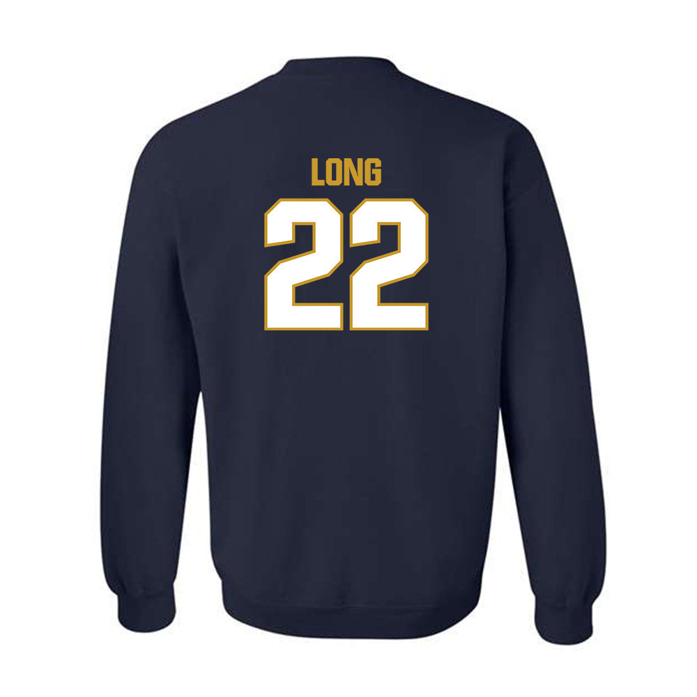 Notre Dame - NCAA Football : Ethan Long - Sports Shersey Crewneck Sweatshirt-1