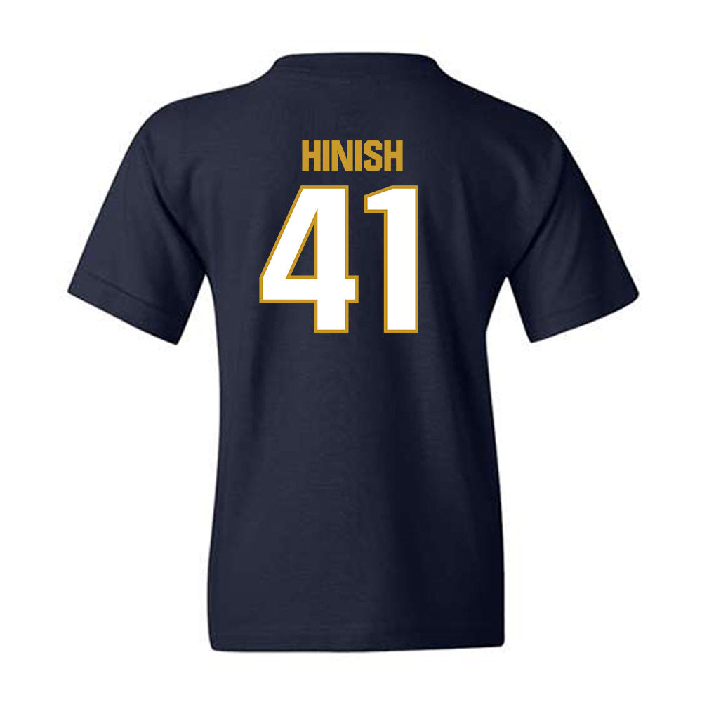 Notre Dame - NCAA Football : Donovan Hinish - Sports Shersey Youth T-Shirt-1
