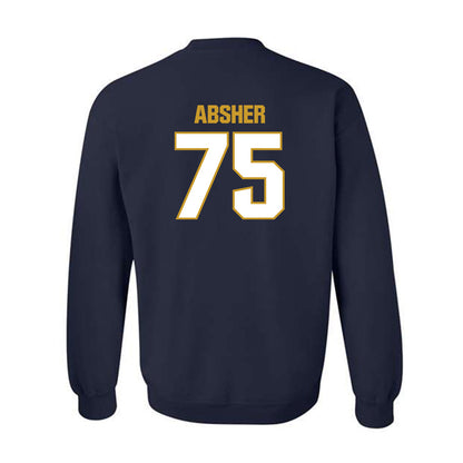 Notre Dame - NCAA Football : Sullivan Absher - Sports Shersey Crewneck Sweatshirt-1