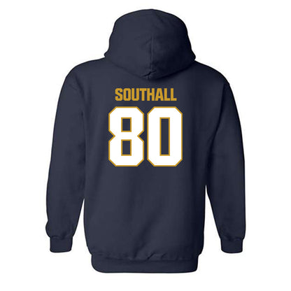 Notre Dame - NCAA Football : Xavier Southall - Sports Shersey Hooded Sweatshirt-1