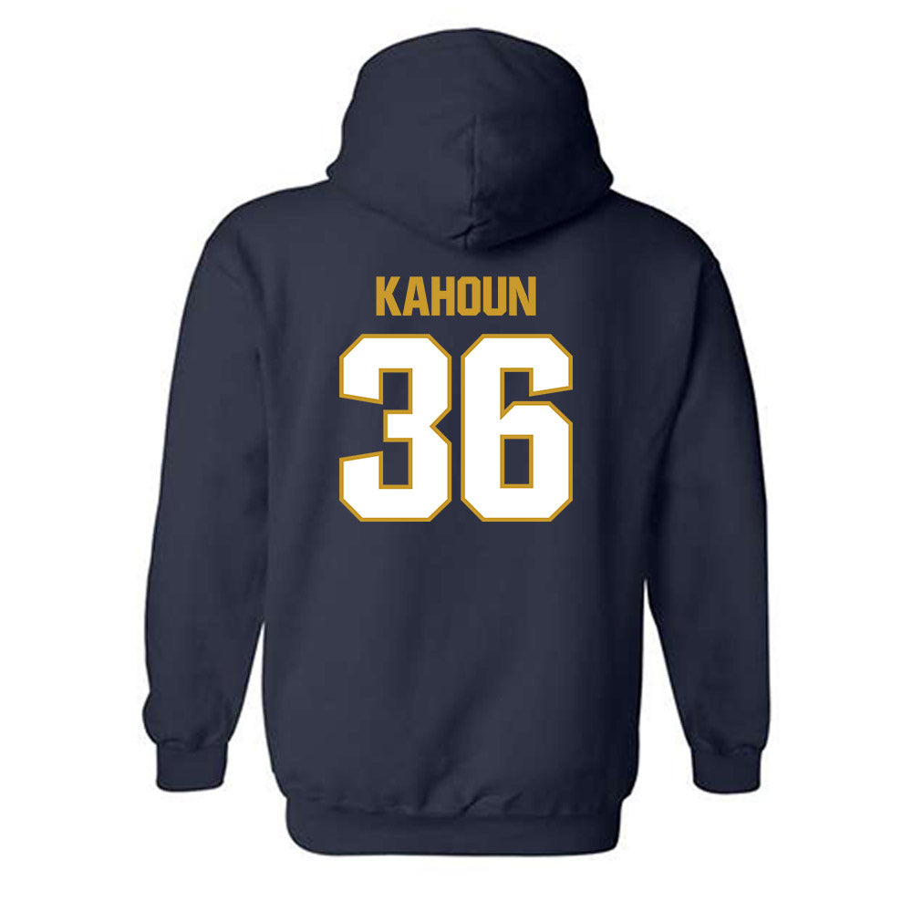 Notre Dame - NCAA Football : Bodie Kahoun - Sports Shersey Hooded Sweatshirt-1