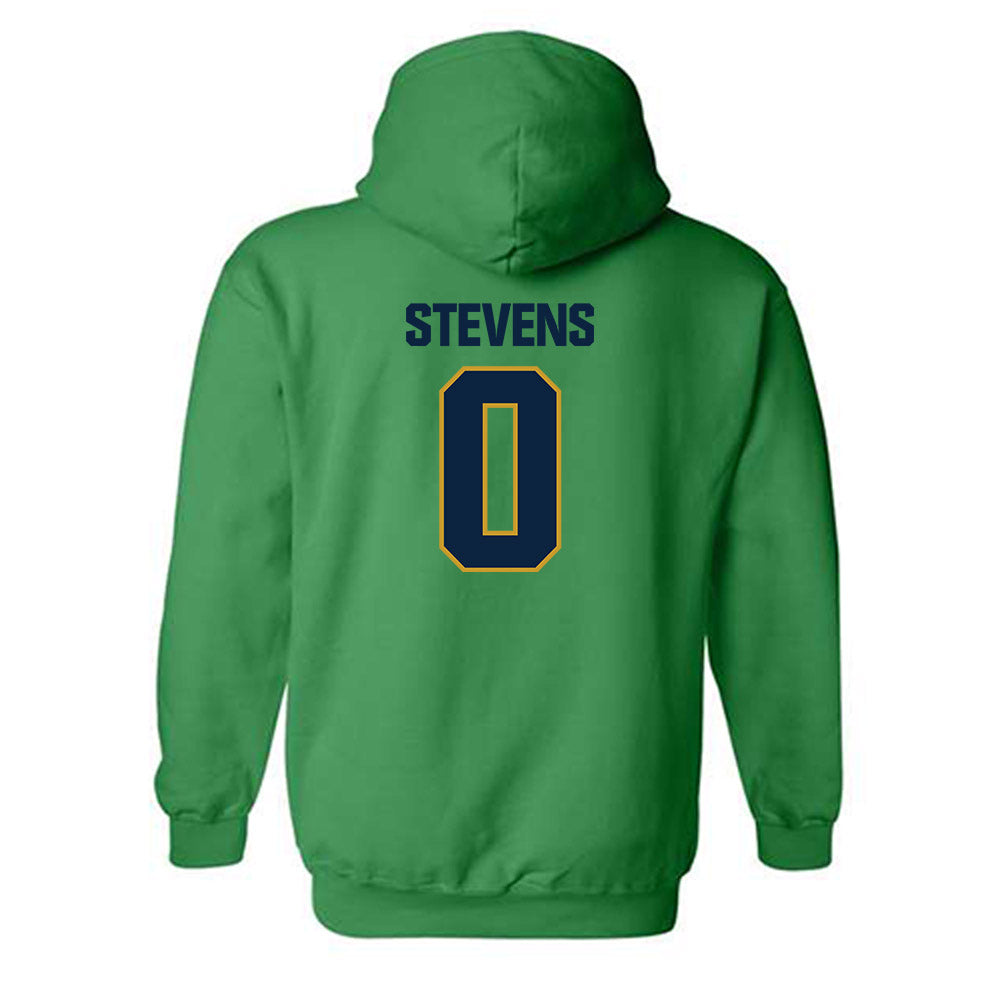 Notre Dame - NCAA Men's Basketball : Brady Stevens - Sports Shersey Hooded Sweatshirt