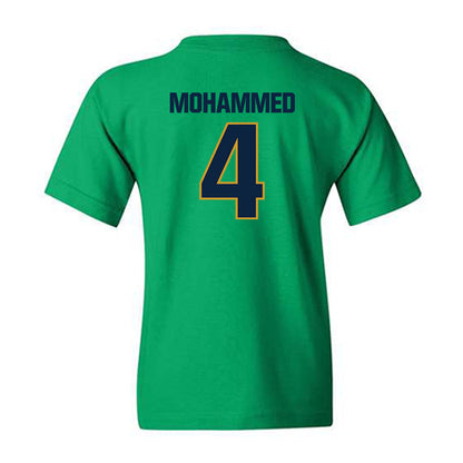 Notre Dame - NCAA Men's Basketball : Sir Mohammed - Sports Shersey Youth T-Shirt-2